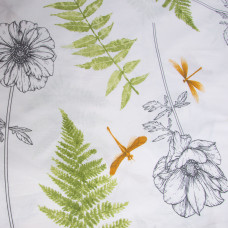 Тканина бязь ранфорс для постільної білизни, бавовна, 130 г/м2, 240 см 21082846 V-3 Гербарій