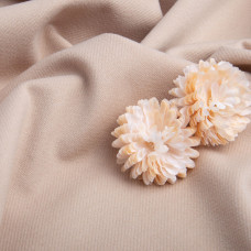 Тканина костюмна однотонна Прато т/беж