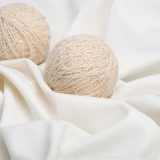 Тканина костюмна однотонна Прато молоко