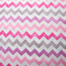 Тканина бязь ранфорс для постільної білизни, бавовна, 130 г/м2, 240 см 23666 v-6 зигзаг