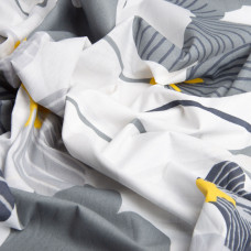 Тканина бязь ранфорс для постільної білизни, бавовна, 130 гр/м2, 240 см 25819 V-5 сірий