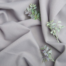 Тканина костюмна однотонна Прато сіра