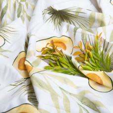 Тканина бязь ранфорс для постільної білизни, бавовна, 130 г/м2, 240 см 24537 V-4 Авокадо