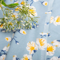 Тканина фланель бавовна, 230 см, Blue