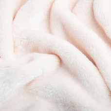 Тканина махрове полотно Велсофт щіл.326, м'яка тканина для пледів, халатів, піжам, покривал 1241 св/персик