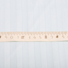 Тканина сатин для постільної білизни жакард у смужку 1 см, бавовна, щіл 130 г/м2, 240 см блакитна