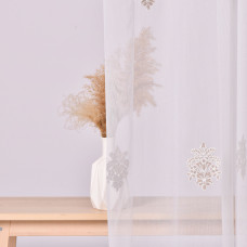 Тканина тюль однотонна V-02