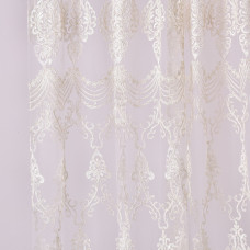 Тканина тюль сітка з вишивкою Мілена V-altin