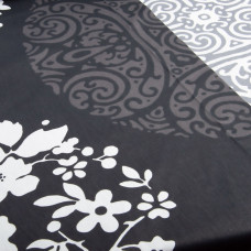 Тканина бязь ранфорс для постільної білизни, бавовна, 130 г/м2, 240 см 12126 v-1 чорний