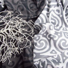 Тканина бязь ранфорс для постільної білизни, бавовна, 130 г/м2, 240 см 12126 v-1 чорний