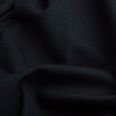 Тканина трикотаж Прага, трикотажна тканина, щільна віскозна тканина, 525 г/м2 чорна