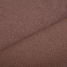 Тканина трикотаж трьохнитка фліс, 310 г/м2, 180 см кава тепла для спортивного одягу