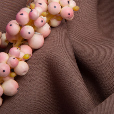 Тканина трикотаж трьохнитка фліс, 310 г/м2, 180 см кава тепла для спортивного одягу