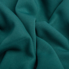Тканина трикотаж трьохнитка фліс, 310 г/м2, 180 см нефрит тепла для спортивного одягу
