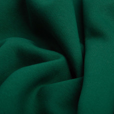 Тканина трикотаж трьохнитка фліс 310 г/м2 180 см т/зелений тепла спортивна тканина