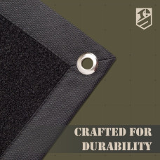 Патч Борд тактичний 69х110 для шевронів нашивок і військових нагород стенд панель із липучкою для колекціонерів