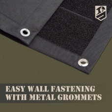 Патч Борд тактичний 69х110 для шевронів нашивок і військових нагород стенд панель із липучкою для колекціонерів