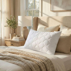 Набір подушок 2 шт Classic 50х70 см IDEIA антиалергійна з внутрішньою подушкою на блискавці для готелів та дому
