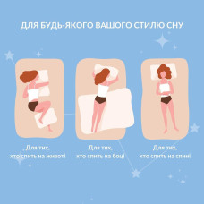 Набір подушок 2 шт Air Dream Classic IDEIA 50х70 см із блискавкою + ПОДАРУНОК 200 г додаткового наповнювача