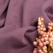 Тканина трикотаж трьохнитка, 310 гр/м2, 180 см лілова тепла для спортивного одягу