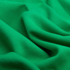 Тканина трикотаж трьохнитка фліс, 310 г/м2, 180 см трава зелена тепла для спортивного одягу