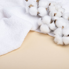 Махрове полотно бавовняне 430 г/м2, махра, бавовна, тканина рушничкова, для халатів, махрова