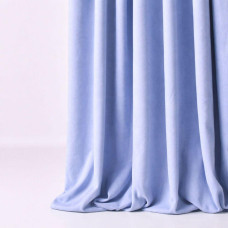Тканина портьєрна однотонна Фонлук Сюїта V-34 блакитний