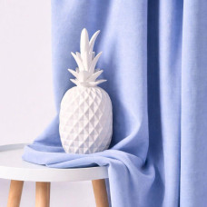 Тканина портьєрна однотонна Фонлук Сюїта V-34 блакитний