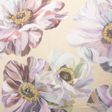 Тканина сатин для постільної білизни, пл 130 г/м2 210 ТС, бавовна, 240 см 7,27929/16 камалія крем