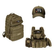 Набір шевронів 2 шт. на липучці Занят! 5х8 см чорний вишитий патч шеврон нашивка кумедний