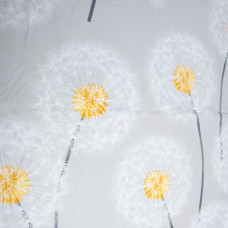 Тканина бязь ранфорс для постільної білизни, бавовна, 130 г/м2, 240 см 5,27318/11 кульбабка сіро/бежева