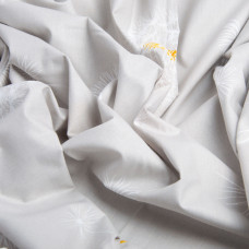 Тканина бязь ранфорс для постільної білизни, бавовна, 130 г/м2, 240 см 5,27318/11 кульбабка сіро/бежева