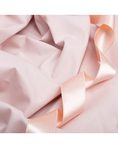 Тканина бязь ранфорс для постільної білизни, бавовна 130 г/м2, 240 см V-65 пудра