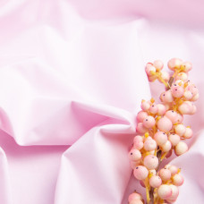 Тканина бязь ранфорс для постільної білизни, бавовна 130 г/м2, 240 см V-43 ніжно рожева