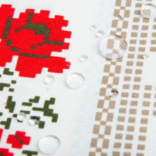 Тканина декоративна скатертина бавовна з водовідштовхувальним просоченням, 180 см, 220 г/м2, для скатертин, штор