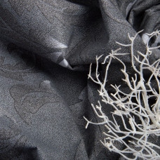 Тканина бязь ранфорс для постільної білизни, бавовна, 130 гр/м2, 240 см L-5520/1 бароко сіра