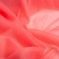 Тканина фатин євро 300 см 15 г/м2 фатин легка декоративна для суконь, костюмів, декору V-H13 св/корал