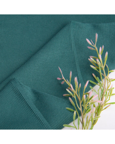 Тканина Кашкорсе IDEIA трикотажне полотно, 130 см, 300 г/м2, бавовна, для манжетів, горловин, низ світшотів, мор хвиля