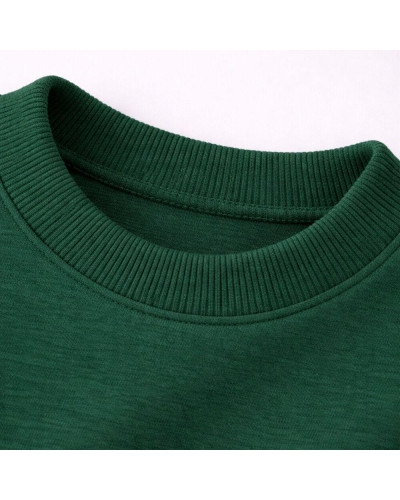 Тканина Кашкорсе IDEIA трикотажне полотно, 130 см, 300 г/м2, бавовна, для манжетів, горловин, низ світшотів, рубчик темно зелена