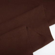 Тканина трикотажне полотно Кашкорсе, 130 см, 300 г/м2, бавовна шоколад