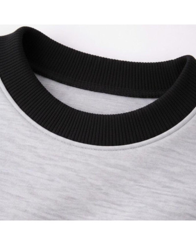 Тканина Кашкорсе IDEIA трикотажне полотно, 130 см, 300 г/м2, бавовна, для манжетів, горловин, низ світшотів, мор хвиля чорна