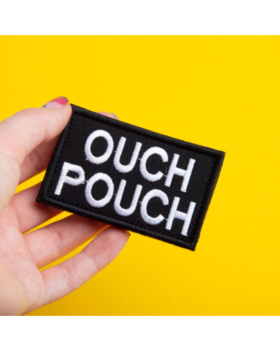 Набір шевронів 2 шт. із липучкою Ouch Pouch 5x8 см вишитий патч шеврон нашивка