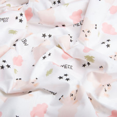 Тканина бязь ранфорс для постільної білизни, бавовна, 130 г/м2, 240 см 7.25805/8 Ягня