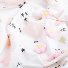 Тканина бязь ранфорс для постільної білизни, бавовна, 130 г/м2, 240 см 7.25805/8 Ягня