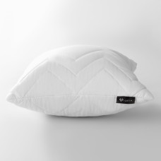 Подушка 50х50 см NORDIC IDEIA чохол стьобаний антиалергенне волокно біла