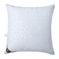 Подушка пухова 70х70 см IDEIA пух перо натуральний наповнювач тканина бавовна