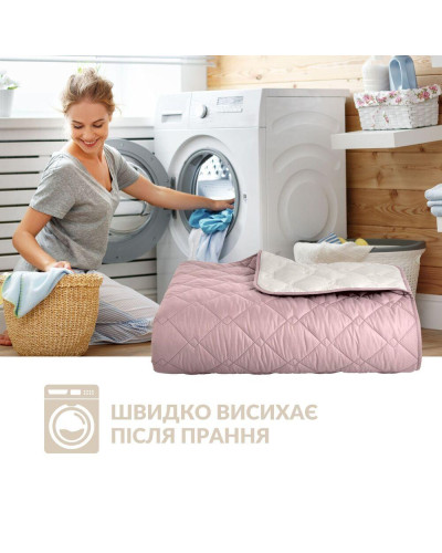 Покривало 100х135 см двустороннє IDEIA для крісла, дивану, гіпоалергенне, міцна стібка, дивандек, накидка