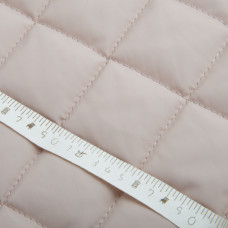 Тканина підкладкова стьобана утеплювач 7,5x7,5 см, синтепон 100 + спанбонд, плащовий однотонний, 140 см