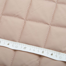 Тканина підкладкова стьобана утеплювач 7,5x7,5 см, синтепон 100 + спанбонд, плащова однотонна, 140 см