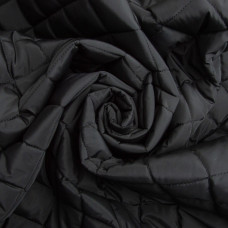 Тканина підкладкова стьобана утеплювач 7,5x7,5 см, синтепон 100 + спанбонд, плащовий однотонний, 140 см, 210